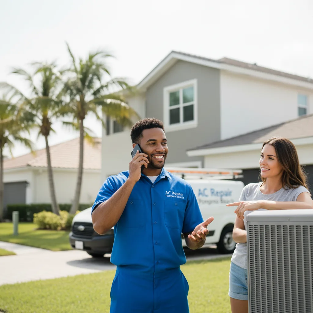 AC Repair Pompano Beach customer support in St. Michael
